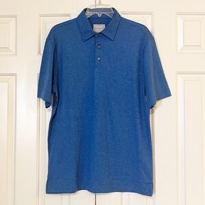 Like New! Oobe Hydrovent Blue Pullover Polo Short Sleeve Top. Size Medium